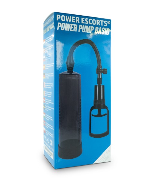 Power Escorts Power Pump Penis Vakuumpumpe Black