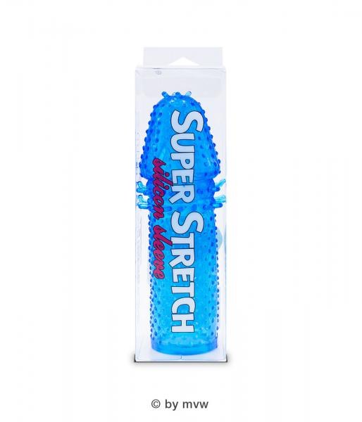 Super Stretch silicone sleeve ca.14cm blue