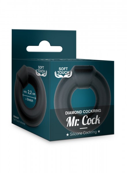 Mr. Cock Silikon Penis Ring Diamond Soft Touch