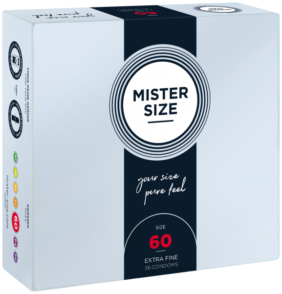 MISTER SIZE - pure feel - 60 mm (36 Kondome)
