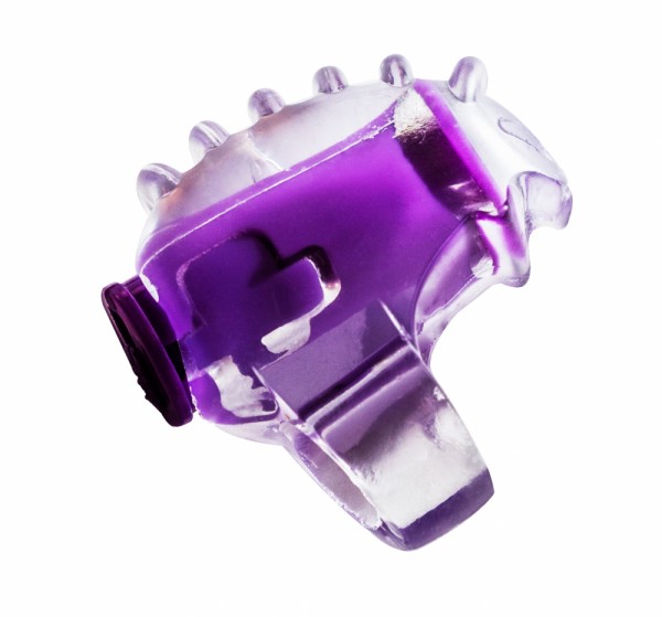 Vibrating sleeve for finger Chillax Purple