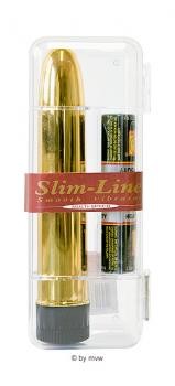 Slim Line Vibrator Gold