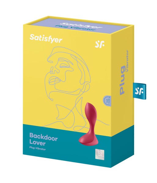 Satisfyer Backdoor Lover Plug Vibrating Rot