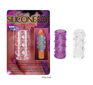 Penis Sleeve Silicone clear