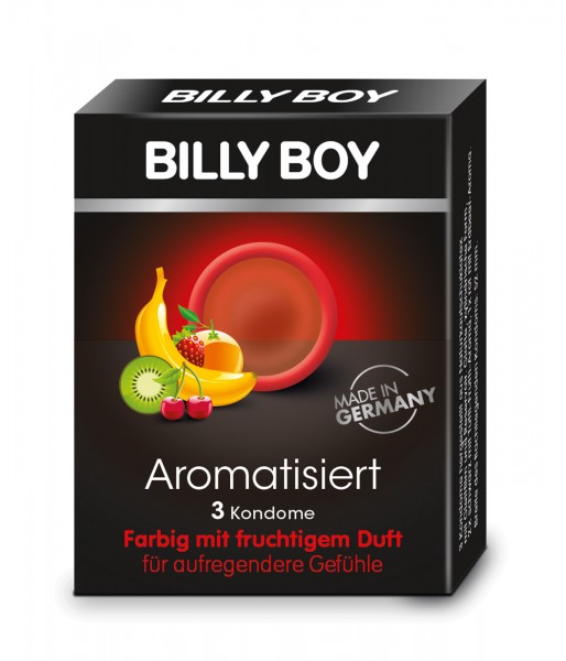 Billy Boy Kondome Aromatisiert Farbig 3 Stück