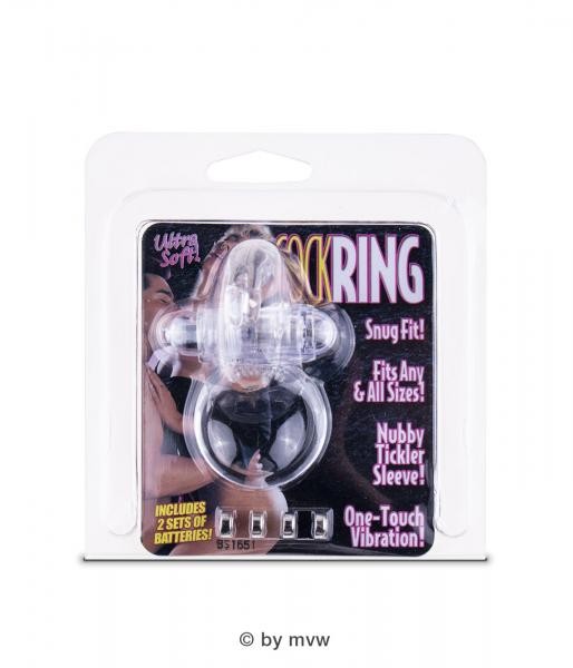 Cockring with Vibration clear