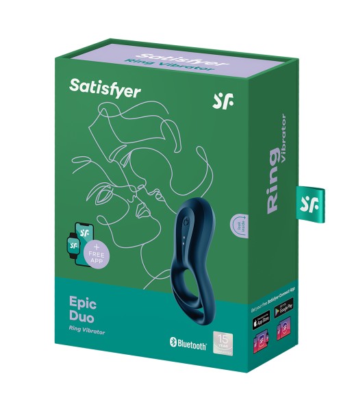 Satisfyer Epic Duo Penisring Vibrator