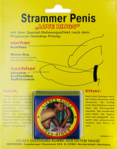 Strammer Penis Love Rings 3 Stück
