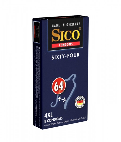 Sico Kondome 64 mm 8 er Packung