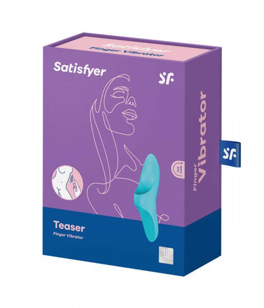 Satisfyer Teaser Finger Vibrator Türkis