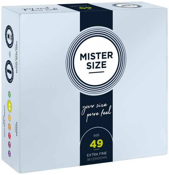 MISTER SIZE - pure feel - 49 mm (36 Kondome)