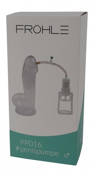 Realistische Penispumpe XL Professional glasklar