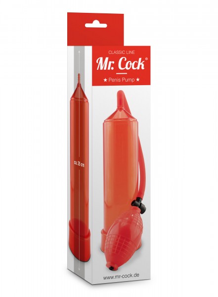 Mr. Cock Penis Pumpe Classic Rot