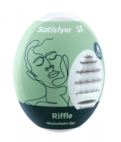 Satisfyer Masturbator Egg Single Rifflee