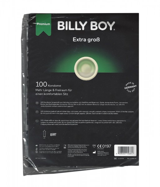 Billy Boy Extra Groß 100 Kondome