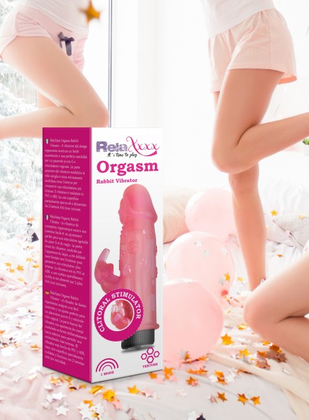 RelaXxxx Mini Vibrator Orgasm Rabbit Pink