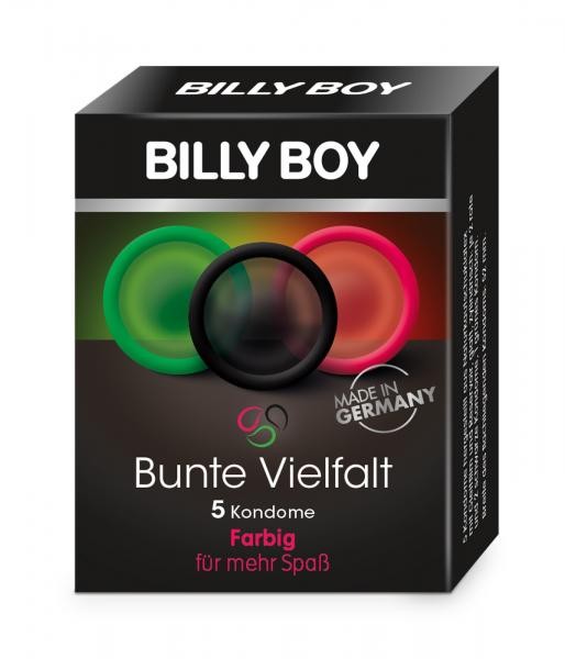 Billy Boy Bunte Vielfalt Farbig 5 Kondome