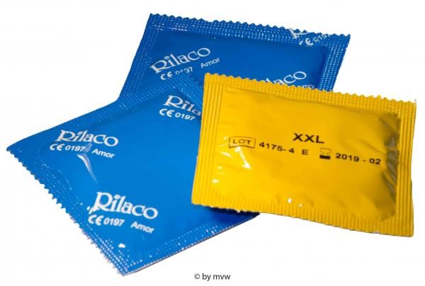 Rilaco XXL 3 Kondome 100 % Naturlatex