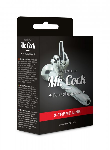 Mr. Cock Extreme Line Penis Plug F*cking Deep
