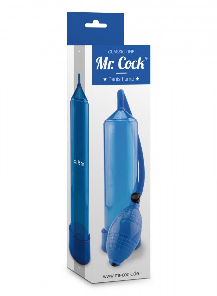 Mr. Cock Penis Pumpe Classic Blau