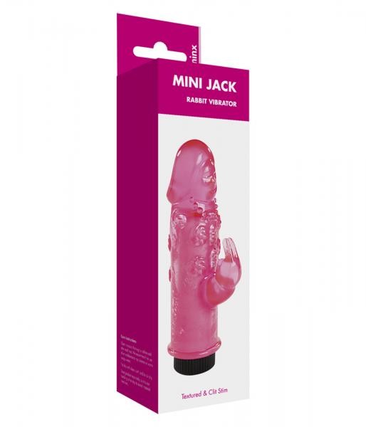Minx Mini Jack Rabbit Vibrator Pink