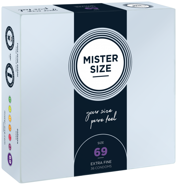 MISTER SIZE - pure feel - 69 mm (36 Kondome)