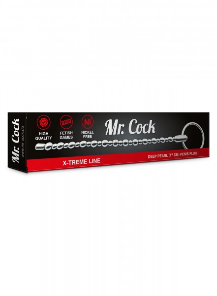 Mr. Cock Extreme Line Penis Plug Deep Pearl