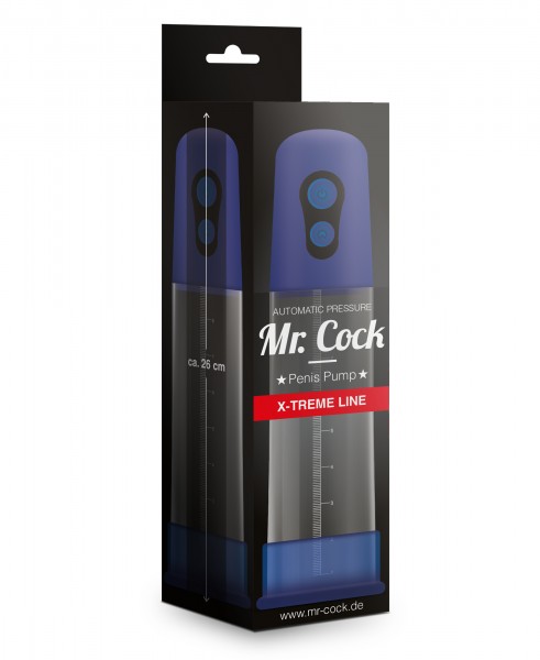 Mr. Cock automatische Penis Pumpe Blau